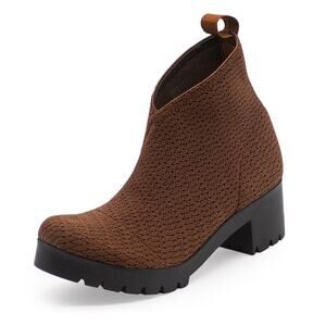 Charleston Shoe Co. Upper Monterey Chestnut Woven Boots